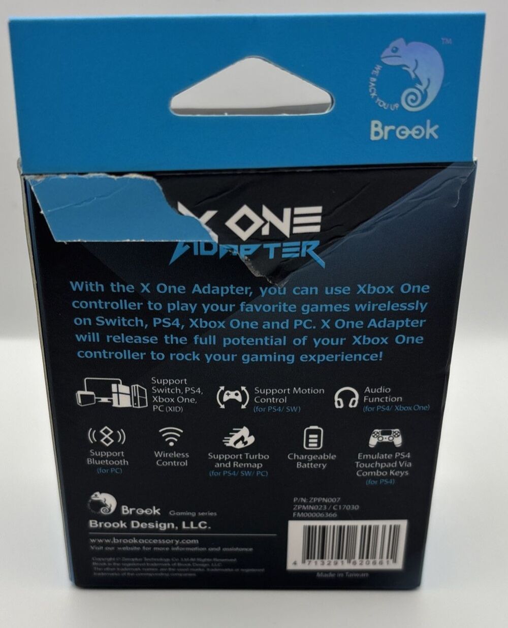 Brook X One Wireless Adapter Motion Controller Open Box - Picture 3 of 6